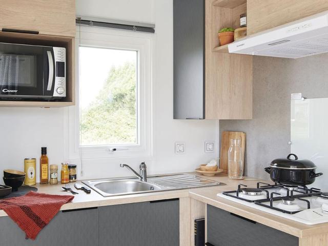 Mobil home pour 6 personnes avec terrasse - API-1-52-1310