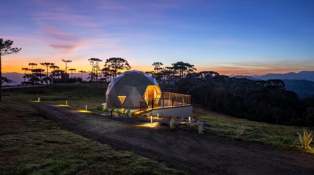 Orion Glamping Hospedagem Domo Geodésico em Urubici
