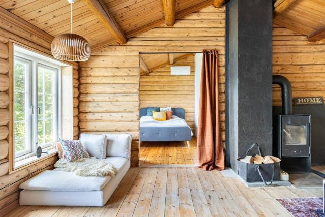 Cabin, 30 m to the sea, 25 min Oslo, 10 min Tusenfryd