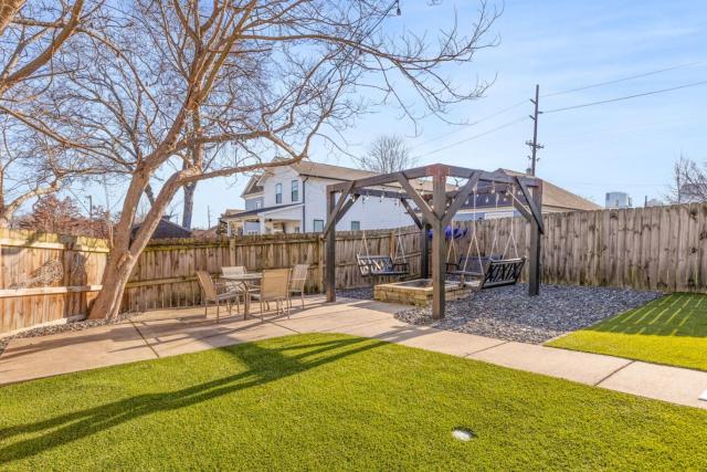 Modern House by Downtown with Garage and Fenced-in Yard
