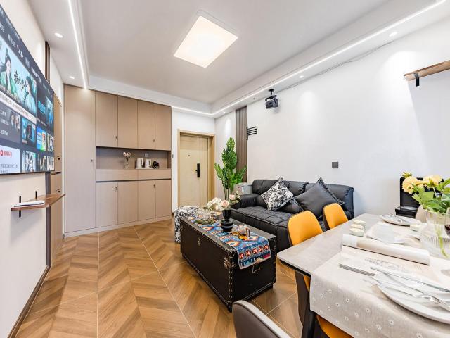 Annie Apartment 3204 River View -only 120 meters from Metro Line 2 Exit of Chuanxinggulou
