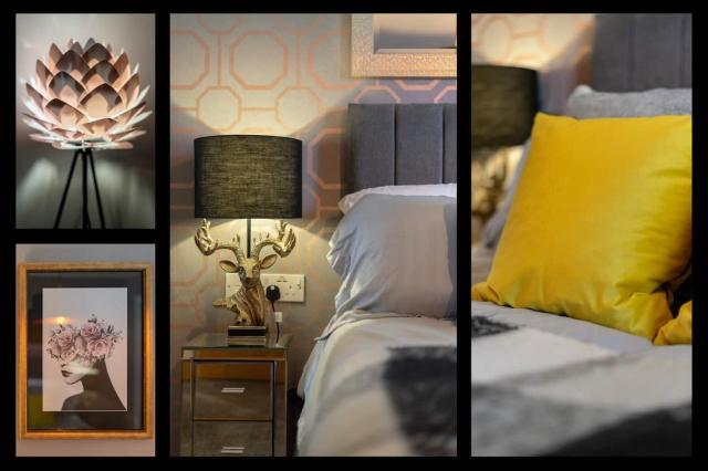 Luxury boutique flat, sleeps 4 wfree parking