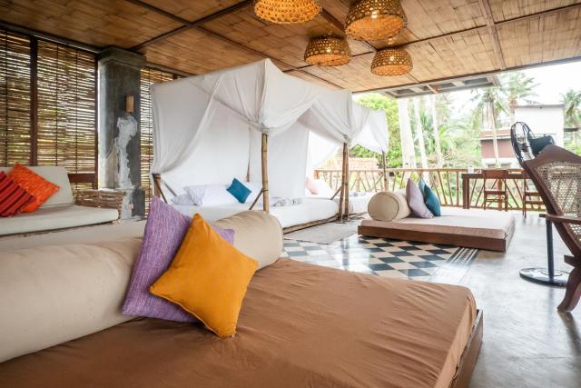 Baia Nest LANAI Glamping in Open Space within Self-Service Villa Near the Beach, Pet Friendly with a Fee