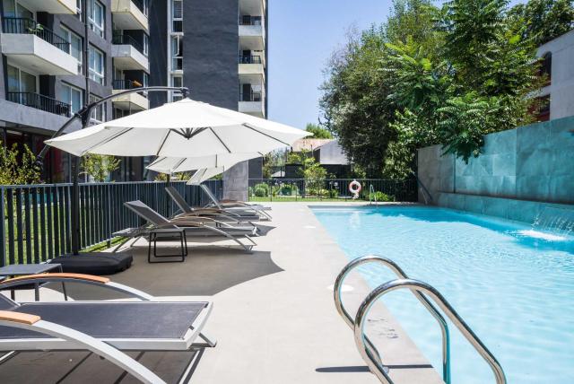 Modern 2BR Oasis in Las Condes Prime Urban Stay