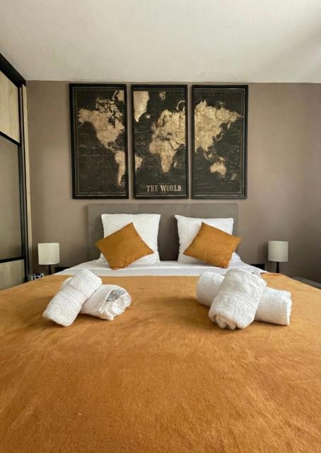 Q&R Renting - Suites Design Modernes et Luxueuses- Confort Parking AC Mer