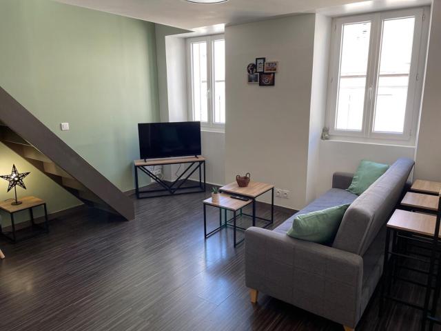 Marseille Mood II - Centre ville - calme - Duplex - 5 couchages - cuisine complète