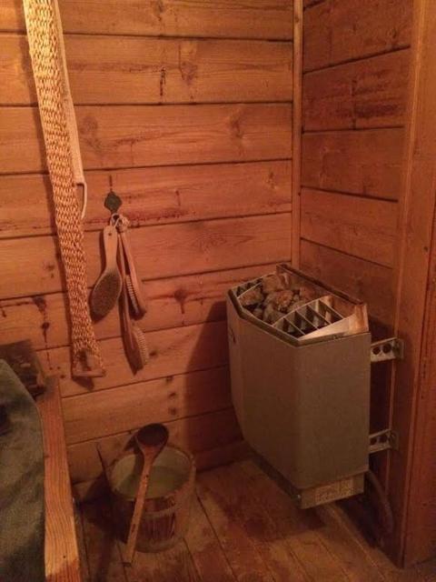 Authentic Scandinavian Log Cabin with Private Sauna near Skagen