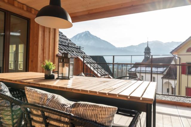 Pilatus Nest I Lucerne I Mountains I sunny terrace