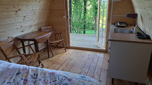 Pod - La Cocotte - on Campsite in Saint Robert, 19310, Camping Florecer