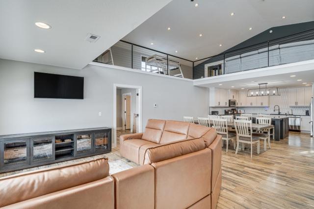 Patio & Fishing Pond! Modern Barndominium Near KC