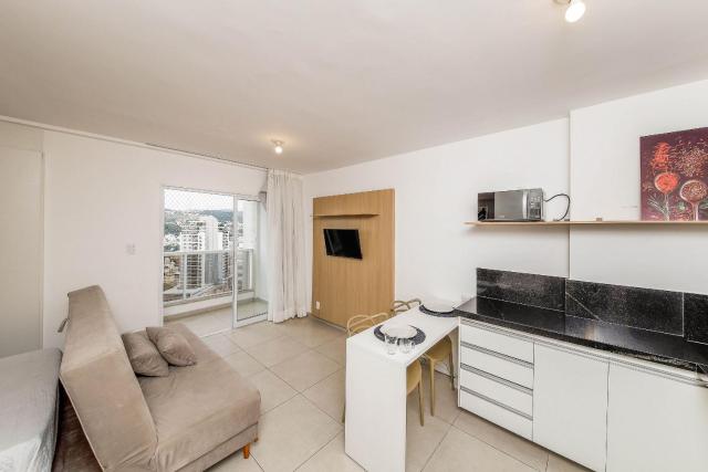 Studio Vibe 2206 com Piscina/academia/varanda