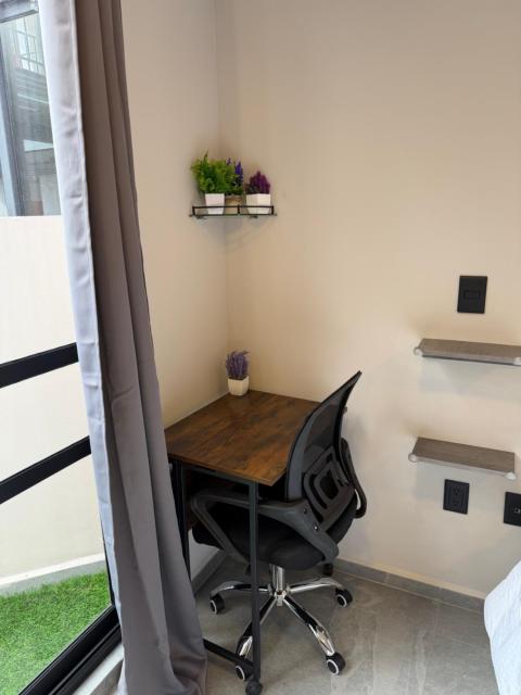 Juárez, one bedroom apartament, city view, full equipment