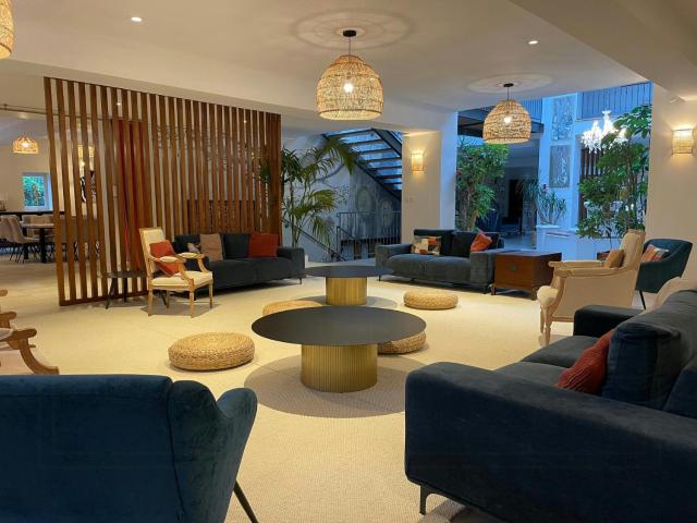 Old Hotel Reborn As An Elegant Getaway With Pool