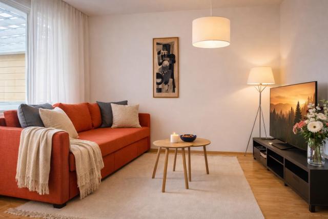 2 bedroom apartment in Oulu with sauna and free parking