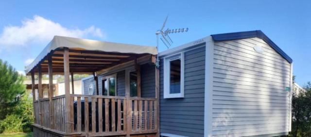 MOBILHOME 6-8 PERSONNES Camping LES VIVIERS 4 ETOILES CAP FERRET