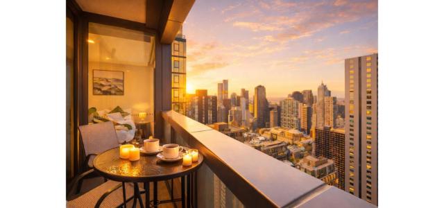 3 Bedroom CBD Apartment with Pool, Gym & Spa with Gorgeous City Views