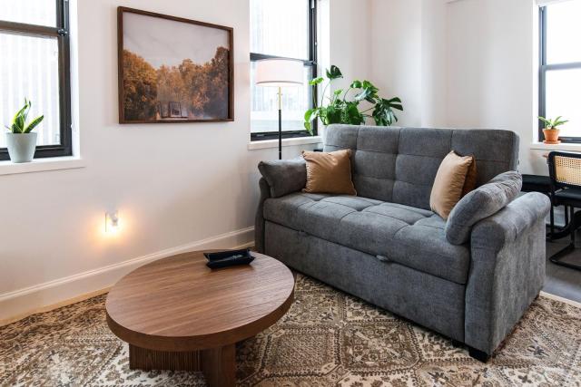 Luxury Downtown Apt with Parking, Gym, and Lap Pool · Sleeps 4-5