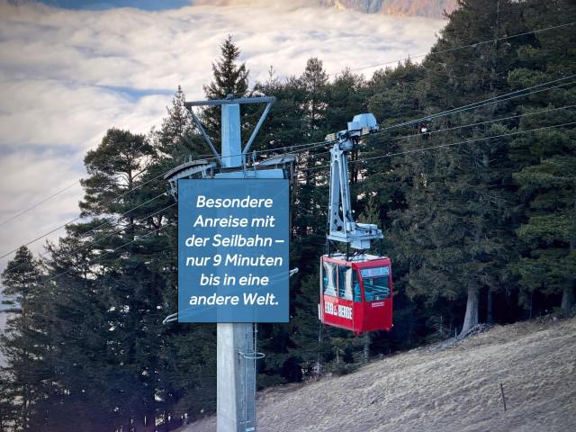 Berggasthaus Eggberge - Boutique Mountain Hotel - Access via Cablecar