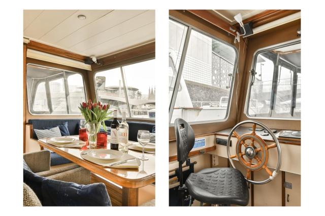 Authentic houseboat Amalia