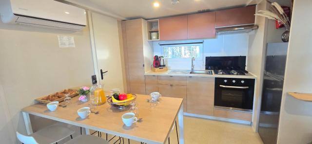 Camping Domaine la Yole, mobile-home pour 6 pers