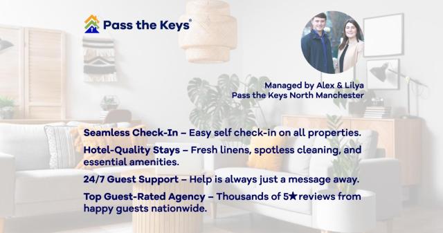 Duplex City Apartment - Walk AO Arena & Deansgate - Pass the Keys