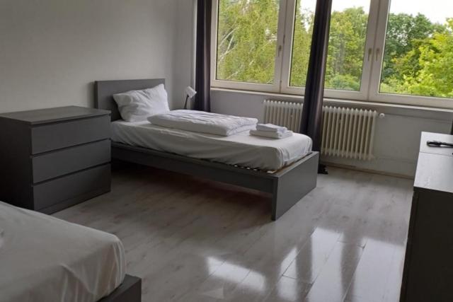 BoLA 7 Mehrbettapartment Hamburg 2 Betten Monteure, Küche, Bad