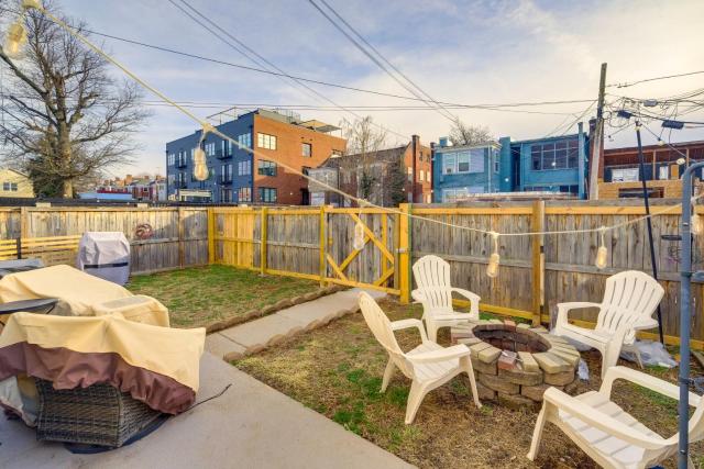 Fire Pit & Yard! Modern DC Unit Near H Street