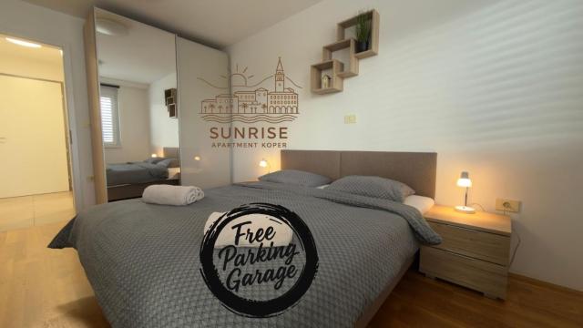 Sunrise Apartment Koper with private garage