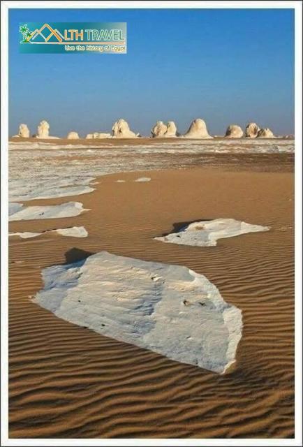 White desert tent