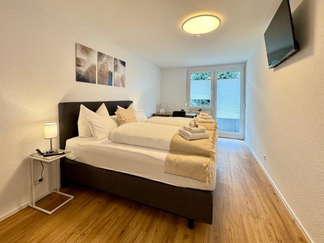 3 Zimmer Apartment, 86 qm, max 5 Personen, Balkon, Garage, schnelles Internet
