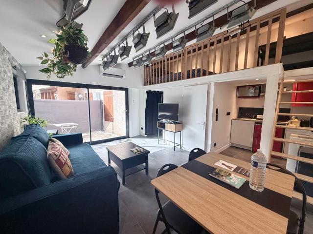 Renovated Studio 2026 New 160cm Bed 8 min de Lyon