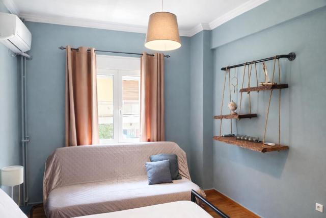 Comfortable Modern Entire House near the center of Athens-Blue Serenity
