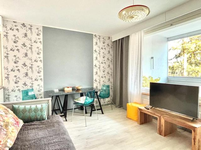 Cozy apartment near Mustavuori 42m2