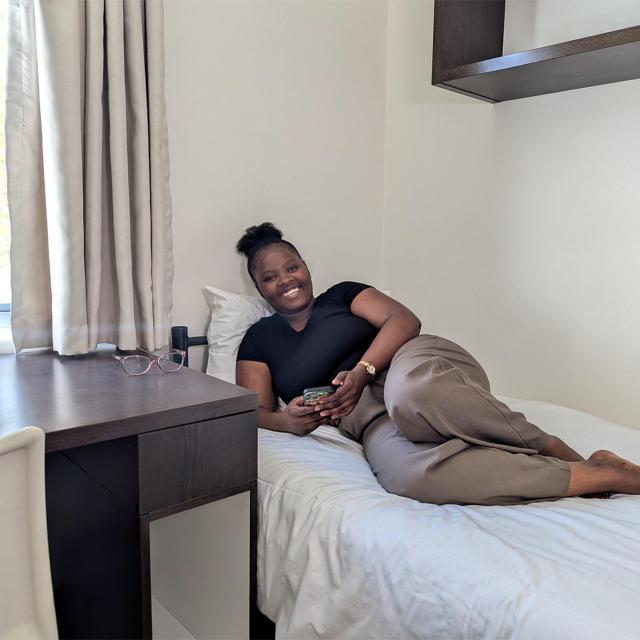 Backpackers at Graca Machel Hall Residence