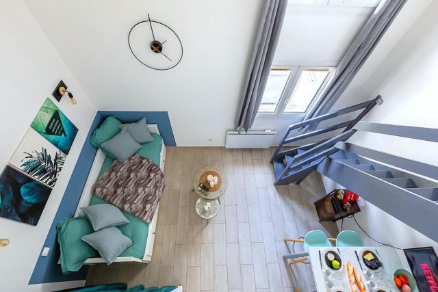 Duplex - 4 min Gare, 10 min Disneyland, Parking
