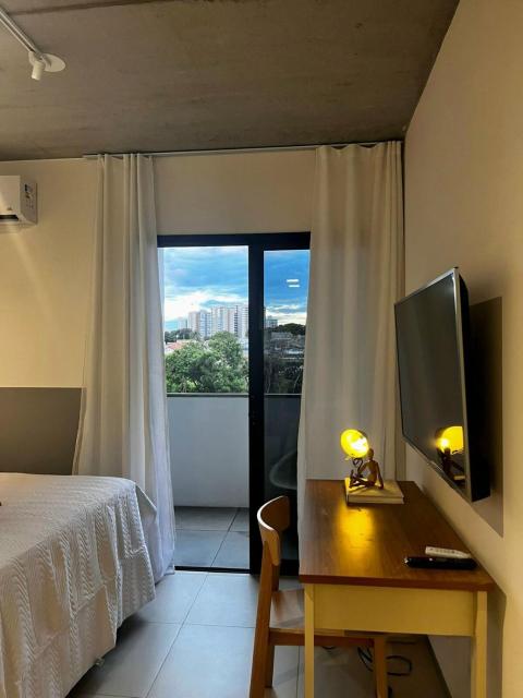 Apartment in Fragata near Famema and HC with air conditioning and garage