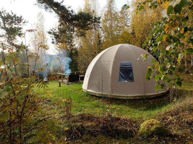 Family Glamping in a Forest
