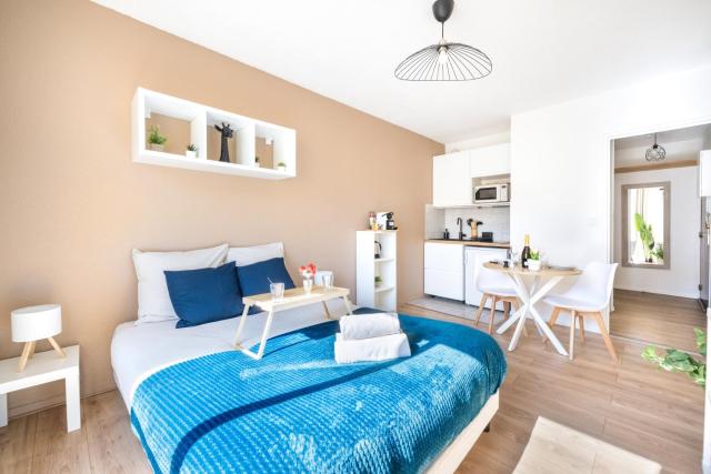 BnGo I Le Cosy I 2 personnes, Gare Perrache, Place Bellecour, Hypercentre Lyon