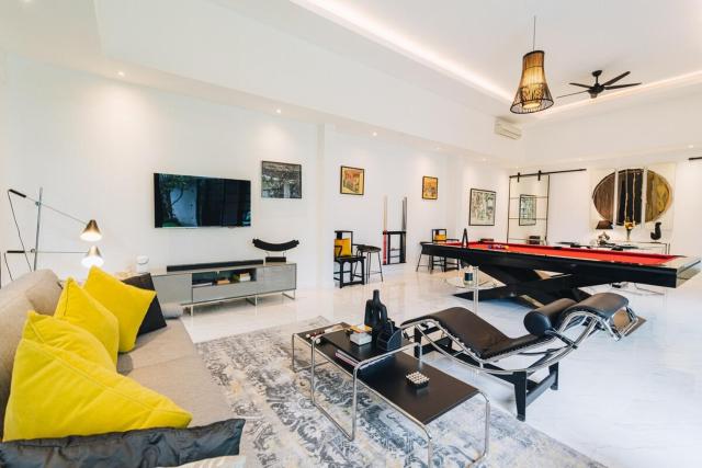 Luxury 1BR Pool Villa Bali-Pool Table-Garden