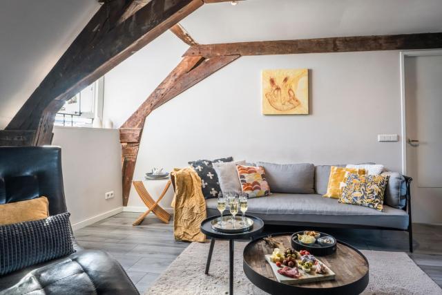 Huize de Lekpoort - The Cloister Wall - Historic Apartment in Vianen Center