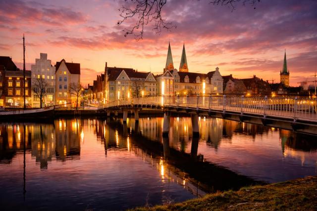 The Trave Lübeck Altstadt