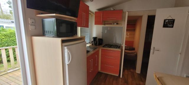 Bungalow cosy Oasis Tropic'Nature pour 6 pers - lac - Camping 3 étoiles