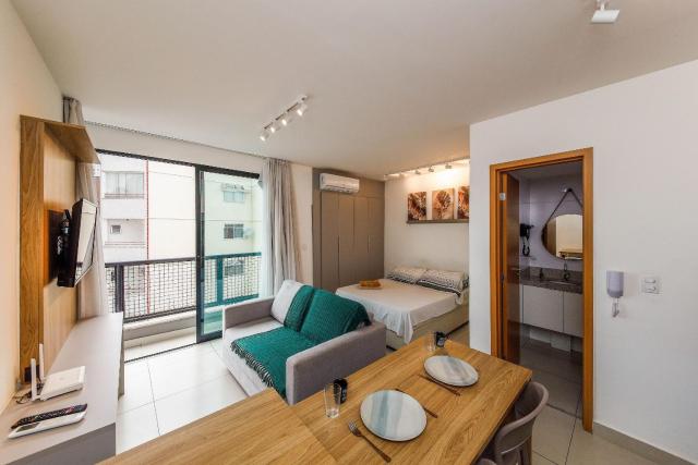 Studio com ar e varanda bairro São Mateus
