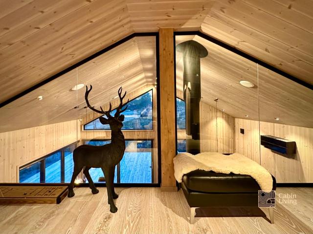New modern cabin at Norefjell with sauna