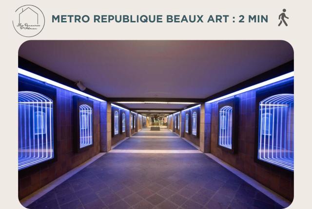 Les Beaux Arts - Face au Palais, cœur de Lille