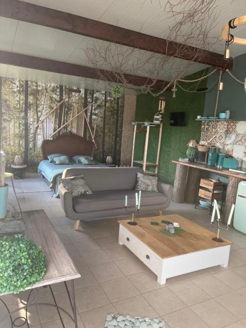 Gîte cosy avec jacuzzi privé - escapade à deux