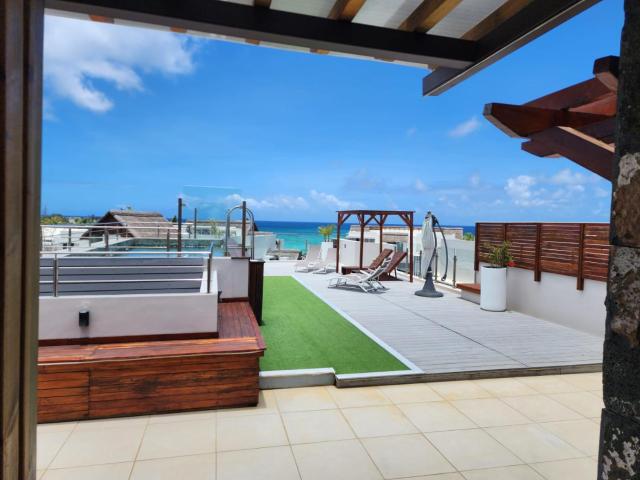 Pereybère, Luxury Penthouse - Private Roof Top Pool & Ocean View