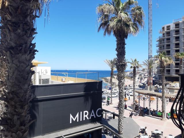 Sea view two bedroom apartment in St Paul's bay