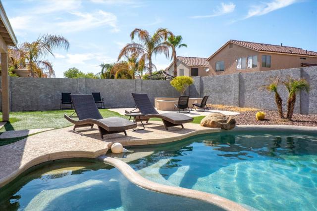 4-Bedroom Peoria Retreat with Heated Pool & Spa