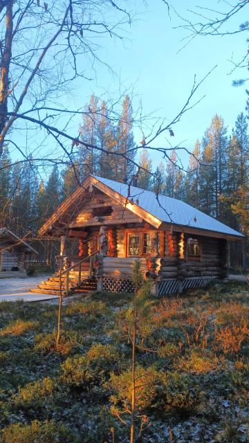 Norcota- Blockhaus mit Auroraskylight